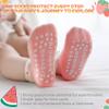 Aroveea Baby Toddler Socks Grip Non Slip Boys Girls Cotton 12 Pack for 1-3T Kids Ankle Cute Socks 6M-7Years view 4