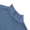 Kindcall Womens Slim Fitted Mock Turtleneck Tops Long Sleeve Lightweight Base Layer Shirts (Beja Blue, Medium) view 3