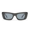 Le Specs Dopamine Sunglasses - Black, Rectangle, Unisex, Classic Retro Style view 2