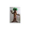 Brown Tree Mascot Costume Adult Size for Men & Women with Built-in Fan Inside the Head view 1