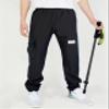 CAMLAKEE Boys' Cargo Joggers Pants Kids Elastic Waist Water Resistant Youth Outdoor Hiking Pants Black 6-7 Years Size 130 view 2