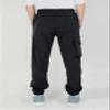 CAMLAKEE Boys' Cargo Joggers Pants Kids Elastic Waist Water Resistant Youth Outdoor Hiking Pants Black 6-7 Years Size 130 view 3