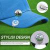 Jecten Magnetic Golf Ball Marker with Clip, Enamel Golf Ball Marker for Putting Green, Golf Ball Marker Hat Clip Magnet, Funny Golf Cap Clip Gifts for Women Men Golf Accessorie view 3