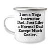 Yume Lumi Funny Yoga Instructor Dad Camping Mug: Yoga Dad Gifts for Father's Day view 1