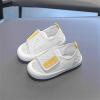 NineFit Basics Toddler Water Shoes Qucik Dry Girl Boy Beach Sandals Comfy Lightweight Barefoot Walking Shoes Hollow (White, 5.5 Infant) view 3