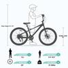 Arbacipher Freestyle Kids Bike Double Disc Brakes 26 Inch Children's Bicycle for Boys Girls Age 12+ Years (Blue) view 2