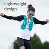 AONIJIE Running Hydration Vest 5L Running Vest for Women Men with Hydration Backpack Fits 6.8" Phones for Hiking Marathon Race (Black with 2*500ml Flask & 1.5l Bladder) view 3