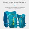 AONIJIE Running Hydration Vest 5L Running Vest for Women Men with Hydration Backpack Fits 6.8" Phones for Hiking Marathon Race (Black with 2*500ml Flask & 1.5l Bladder) view 4