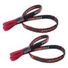 Xmonster Rhino Max High Strength Double Cores Anchor Sling 36kN+36kN Lightweight Wear-Resistant Strop (1.2m & 2m), 120-200cm, Red & Black view 1