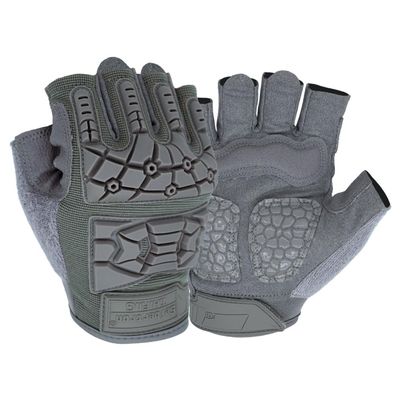 Seibertron T.H.F.I.G Tactical Gloves - Motorcycle Gloves with Anti-Vibration and Super Grip Features Grey M