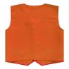 Loodgao Kid Girls Boys Vest Solid Color Volunteer Activity Waistcoat Irregular Hem Volunteers Activities Uniform Orange 14-15 Years view 2