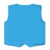 Loodgao Kid Girls Boys Vest Solid Color Volunteer Activity Waistcoat Irregular Hem Volunteers Activities Uniform Sky Blue 9-10 Years view 2