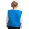 Loodgao Kid Girls Boys Vest Solid Color Volunteer Activity Waistcoat Irregular Hem Volunteers Activities Uniform Sky Blue 9-10 Years view 4