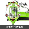 ORLUK Tennis Stringing Machine, Badminton Racket String Machine,360 Racquet Rotation/ 6 Point Mounting System, for DIY Squash or Badminton Rackets view 3