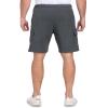 AODULO Mens Sweat Cargo Shorts 9 inch Casual Lounge Summer Cotton Shorts Comfy Dress Running Yoga Drawstring Elastic Stretch Waist view 3
