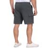 AODULO Mens Sweat Cargo Shorts 9 inch Casual Lounge Summer Cotton Shorts Comfy Dress Running Yoga Drawstring Elastic Stretch Waist view 4