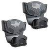 2Pack Gun Magnet Mount for Truck Car Vehicle ,Gun Accessory for Pistol Shotgun Revolver with Trigger Guard Protect,Gun Magnet Rated Max up to 15 LBS Conceal in Desks Safe Wall Easy to Access&release view 1