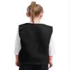 Loodgao Kid Girls Boys Vest Solid Color Volunteer Activity Waistcoat Irregular Hem Volunteers Activities Uniform Black 9-10 Years view 4