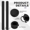 DECOHS 59 Inch Boat Trailer Guide Pole Cover- Neoprene Boat Trailer Guide Protective Cover- Heavy Duty Marine Trailer Guide Poles Cover for Jet Ski Boat Sailboat Trailer (Set of Two) view 3