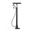 Balloon Pump for Inflatables Airbed Pump Air Mattress for Balloon Arch Nozzles Manual Floor Pumps British French American Valve Mouth for Bicycles Ball Games Car Mountain Bikes (Black,63cm) view 1