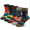 COTTON DAY Kids Boys Crew Dress Socks Bright Colorful Design 4-6 Years Camo Size S view 1