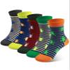 COTTON DAY Kids Boys Crew Dress Socks Bright Colorful Design 4-6 Years Beetles Size S view 1