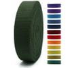 1" & 1.5'' & 2" Cotton Webbing - 5 Yards - 50+ Colors -%100 Natural Cotton - Turkish Woven - Heavy Duty 1 Inch 1.5 Inch 2 Inch Canvas Webbing for Sewing Straps Bag Climbing Indoors Craft DIY 11322 view 1
