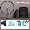 CUBELLIN Bicycle Wheel Truing Stand for 27.5"-29" Wheels Professional Bicycle Maintenance Kit Removable Bicycle Wheel Repair Tool Truing Bearing Stand view 3