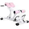 THCSY Roman Chair, Multi-function Back Extension Machine, Adjustable Workout Bench Hyperextension Bench for Home Gym Strength Training Max Capacity 1320lbs (Color : Pink) view 1