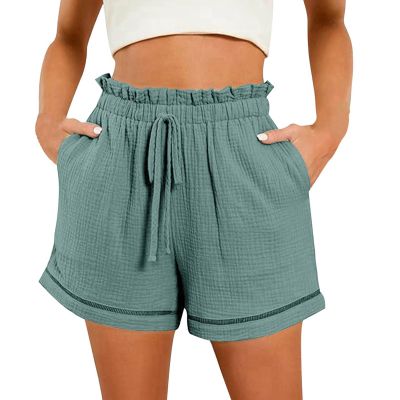 Cute Shorts for Women Baggy Shorts Women Green Shorts Women Shorts for Women High Waisted Wide Leg Shorts Loose Shorts Women Womens Dress Shorts