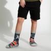 COTTON DAY Kids Boys Crew Dress Socks Bright Colorful Design 6-8 Years Camo Size M view 3