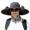 Wide Brim Solar Fan Outdoor Fishing Hat, Solar Fan Hat Upf50+, Solar Fan Hats for Men with 2 Solar Fan Fishing Hats (US, Alpha, One Size, BlackReinforced Brim, Two Fans) view 1