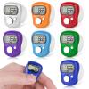CHGANG 7 Pack Electronic Finger Tally Counter,5 Digit LCD Electronic Digital Display,Hand Tally Clicker Counter,Digital Handheld Tally Counter for Knitting,Coaching,Lap&Golf view 1