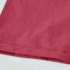 LMSXCT Cotton Linen Shorts for Women Casual Knee Length Bermuda Shorts Elastic Waist Gym Workout Shorts Summer Beach Shorts Red view 4