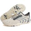 WateLves Water Shoes Mens Womens Beach Swim Shoes Quick-Dry Aqua Socks Pool Shoes for Surf Yoga Water Aerobics (Classic Beige, 41) view 3