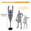 Kunovo Portable Basketball Dummy Defender, Hands-up Design Shot Trainer Mannequin, Height Adjustable Shooting/Dribbling/Passing Practice Dummy (Color : Blue, Size : 2PCS) view 3