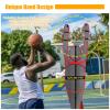 Kunovo Portable Basketball Dummy Defender, Hands-up Design Shot Trainer Mannequin, Height Adjustable Shooting/Dribbling/Passing Practice Dummy (Color : Blue, Size : 2PCS) view 4