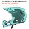 Lixada Adult Bike Helmet Full Face Mountain Bike Helmet Lightweight Bicycle Helmet Adult Cycling Helmet for Men Women 59-62CM view 2