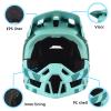 Lixada Adult Bike Helmet Full Face Mountain Bike Helmet Lightweight Bicycle Helmet Adult Cycling Helmet for Men Women 59-62CM view 3
