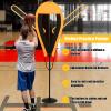 Kunovo Adjustable Defender Dummy for Basketball Trainer, Orange Defender Mannequin with Movable Arm, Lightweight Sports Equipment for Soccer/Volleyball(2PCS) view 2