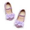 Otter MOMO Toddler/Little Girls Mary Jane Ballerina Flats Purple Shoes Slip-on School Party Dress Shoes Size 12 view 1