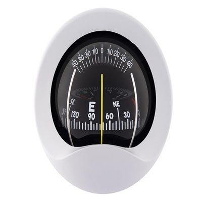 Autonautic - Bulkhead Mount Compass - 85mm Direct-Read Dial - with a Clear Looking Design Suitable for sail and Power Boats Also Suitable for Small Vessels, Mounting Hole 85mm - Made in Europe