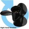 AQUAMAN Aluminum 11 1/2X11 Outboard Boat Propeller fit Suzuki Engines 35-65 HP 13 Spline Tooth,Parts No.58100-88L21-019 view 2