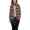 DKJlitter Women's Scarf Colorful Mexican Leopard Serape Cashmere-Feel Scarves Pashmina Shawls and Wraps for Wedding Party view 1