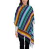 DKJlitter Women's Scarf Colorful Mexican pattern Cashmere-Feel Scarves Pashmina Shawls and Wraps for Wedding Party view 2