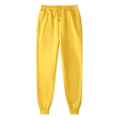 Cargo Sweatpants for Men Running Exercise Joggers Teen Boys Stylish Tapered Joggers Workout Pants Casual Lined Pants Yellow