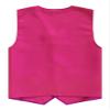 Loodgao Kid Girls Boys Vest Solid Color Volunteer Activity Waistcoat Irregular Hem Volunteers Activities Uniform Hot Pink 11-12 Years view 2