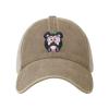 ZKLCRYTR Cute and Funny Cartoon Panda Baseball Cap for Women Mens Trucker hat Mesh Caps Dad Hat Natural view 1