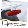 MOBUTOFU Bike Taillight Mount Holder Lightweight and Portable Tail Light Bracket for Bicycle Rear Light Safety view 4