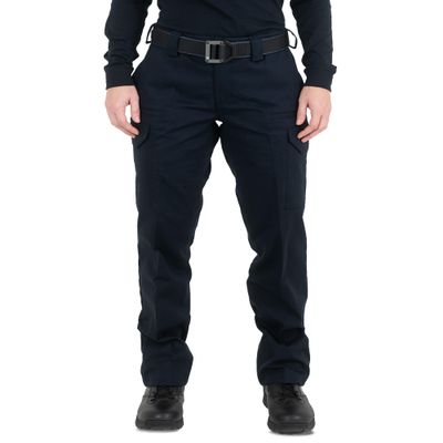 First Tactical 124030-729-16-T Women's Cotton Station Cargo Midnight Navy 16
